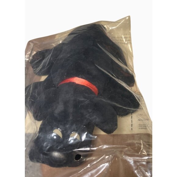 Tonka Pound Puppies Plush Toy Black Machine Washable Vintage 1986 - Picture 6 of 15